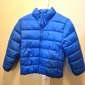 Boys long sleeve Puffer Jacket Coat Nylon Size M